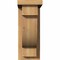 Ekena Millwork Alpine Smooth Corbel w/Backplate, Western Red Cedar, 5 1/2"W x 10"D x 14"H COR06X10X14ALP01SWR - alternate 2